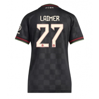 Billige Fotballdrakt Bayern Munich Konrad Laimer #27 Replika Tredjedrakt Dame 2025-26 Kortermet